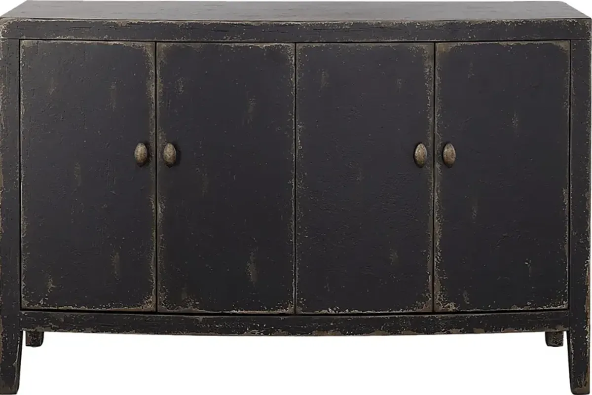 Thrall I Black Credenza
