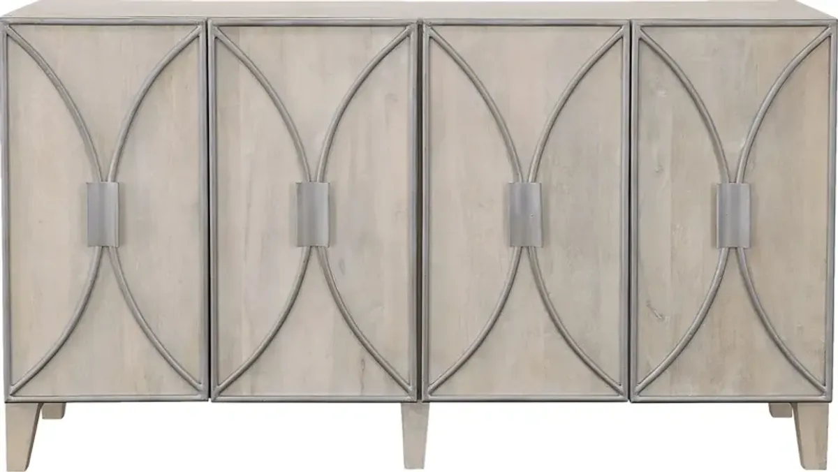 Rowmines Natural Credenza