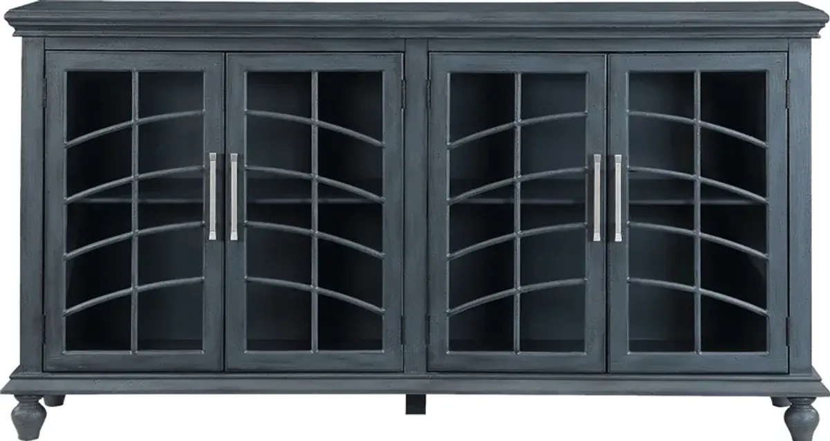 Wendiann Blue Credenza