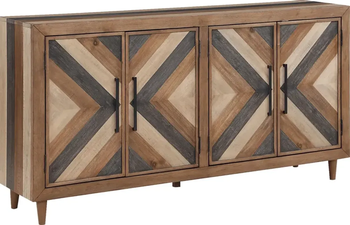 Brigtine Brown Credenza