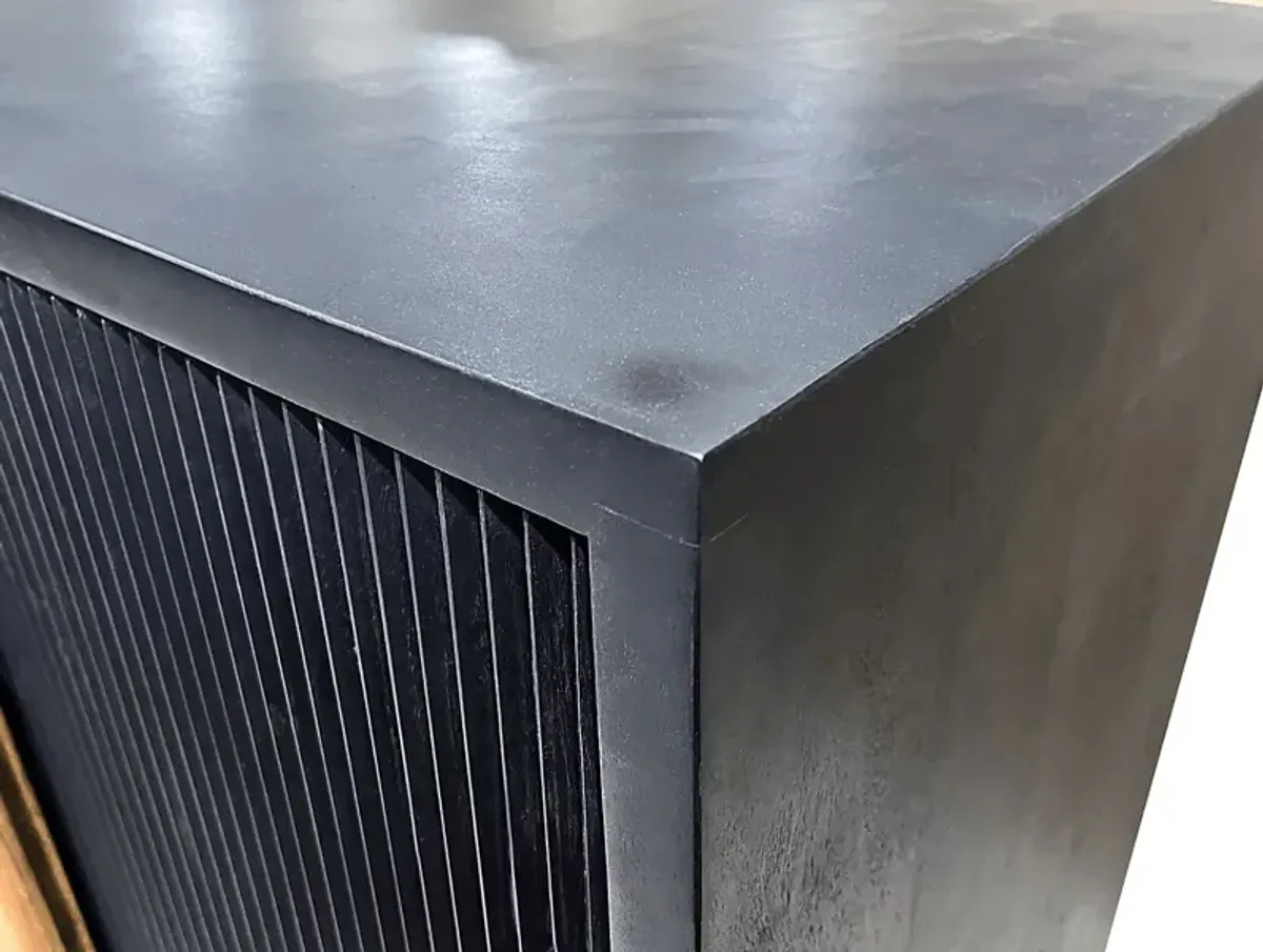 Gossamer Black Credenza