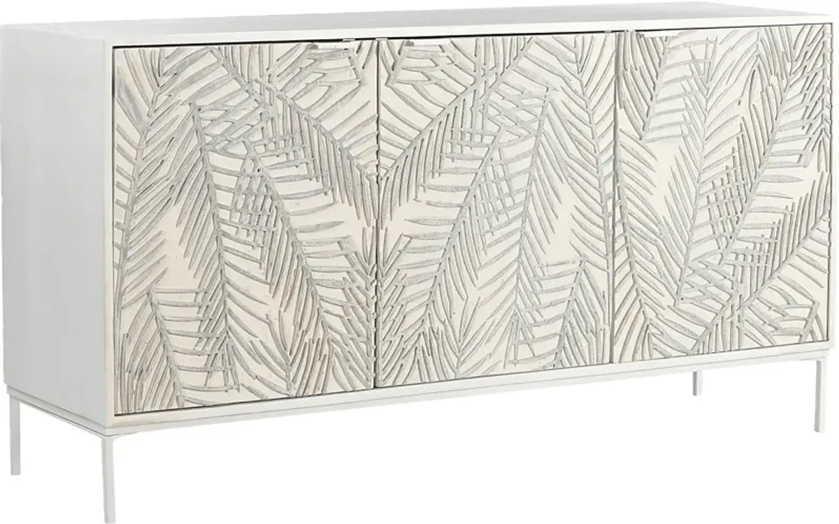 Huntingdon White Credenza