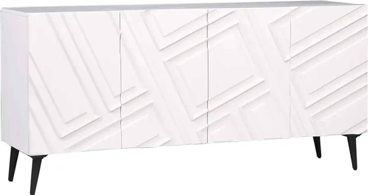 Mccarrell White Credenza