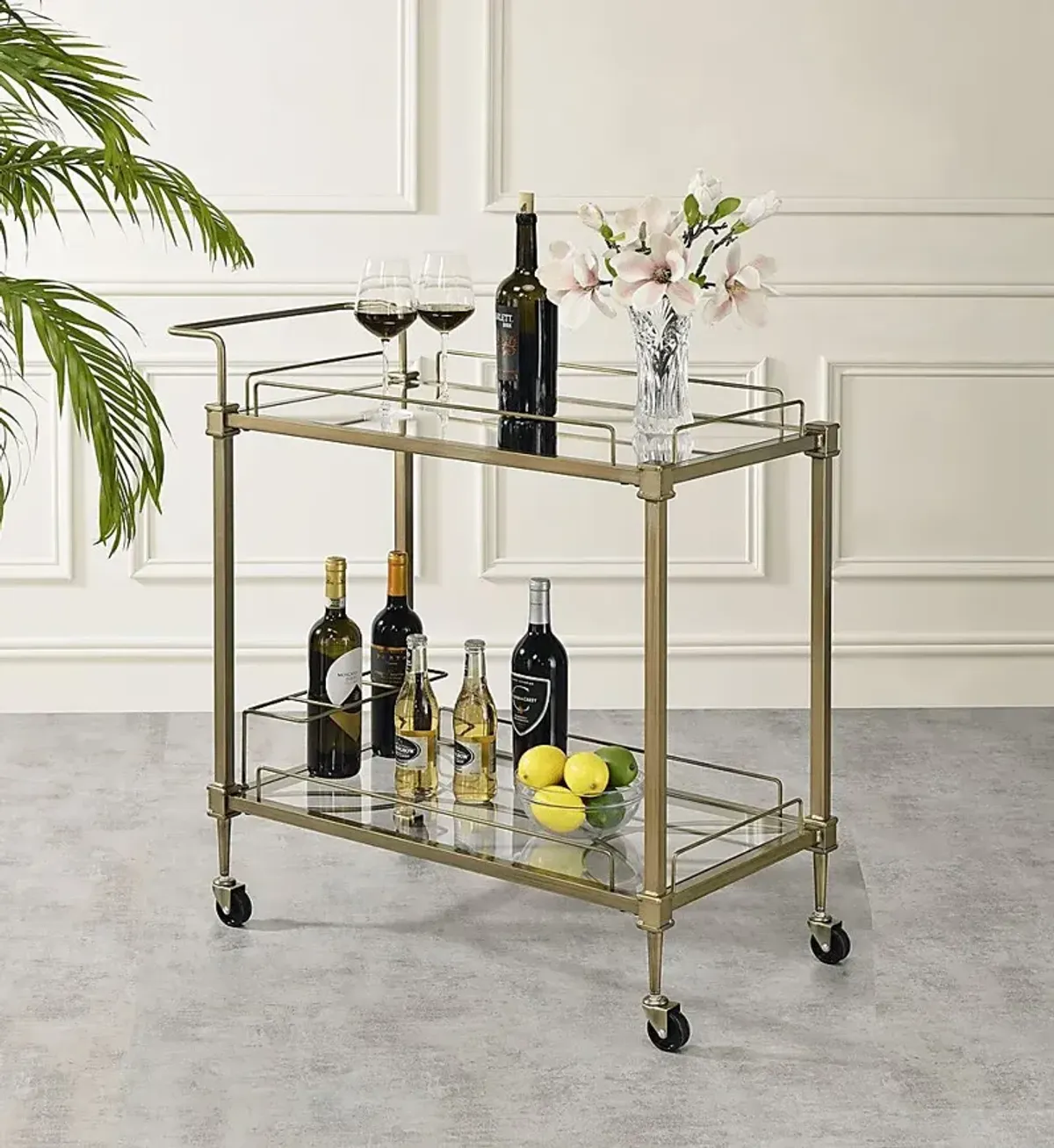 Lagremas Gold Bar Cart