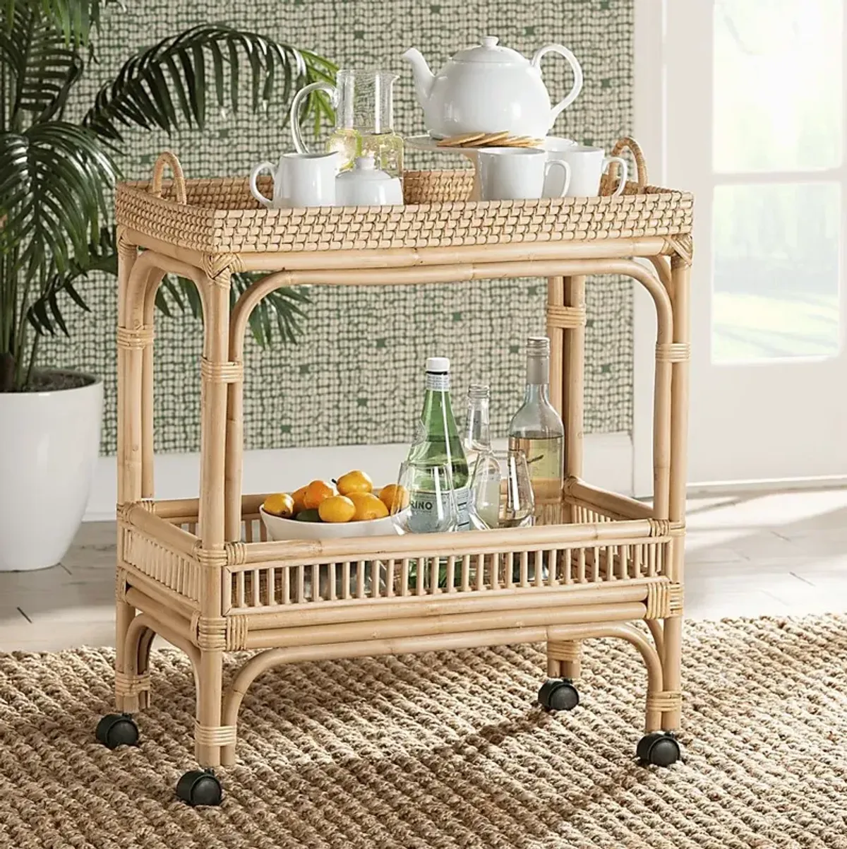 Fasulo Natural Bar Cart