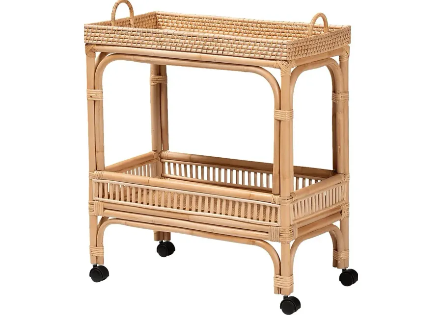 Fasulo Natural Bar Cart