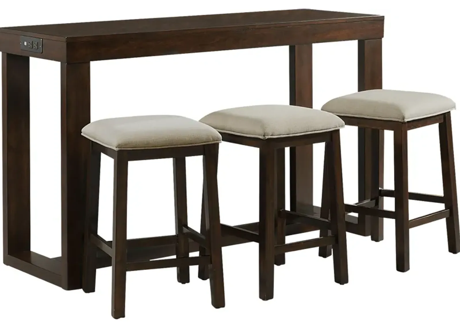 Marshex Walnut Dining Set