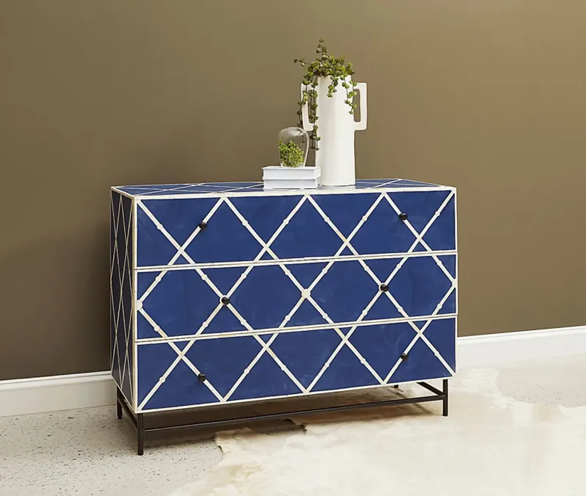 Tuckerbunn Navy Accent Cabinet