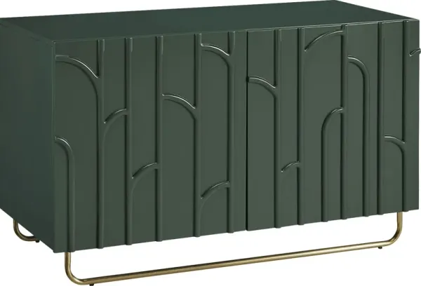 Peachcloud Green Accent Cabinet