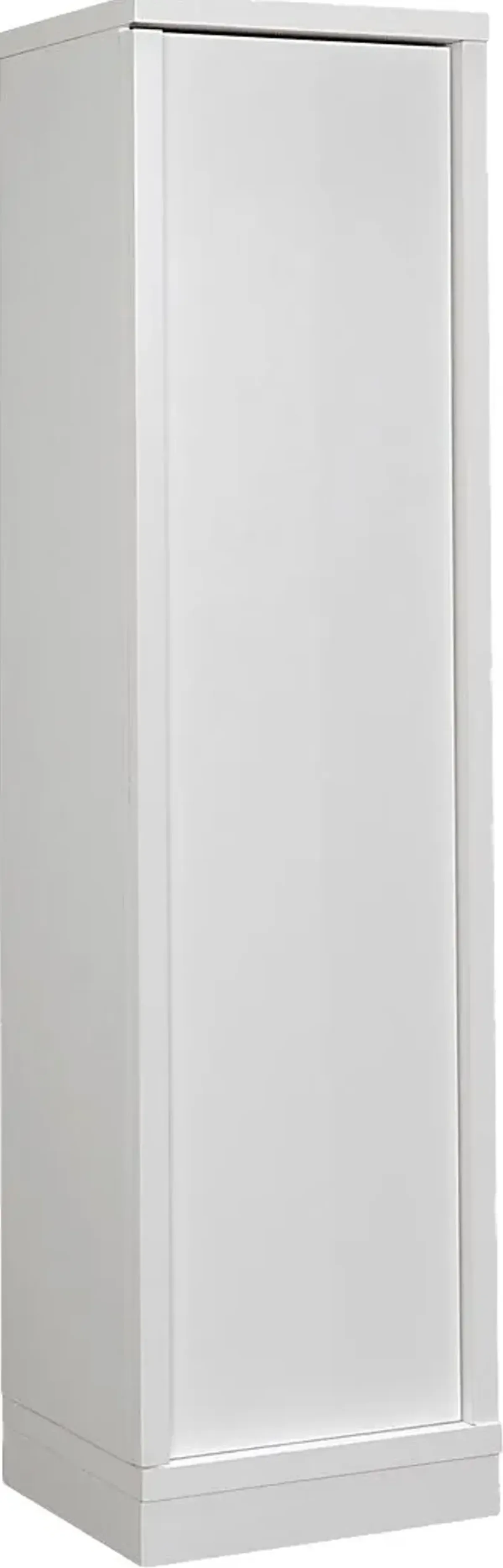 Ironhouse White Storage Cabinet