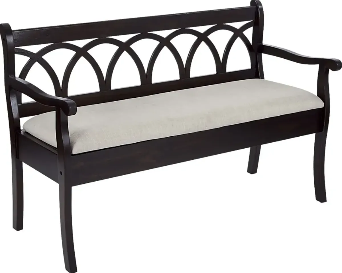 Arhun Black Bench