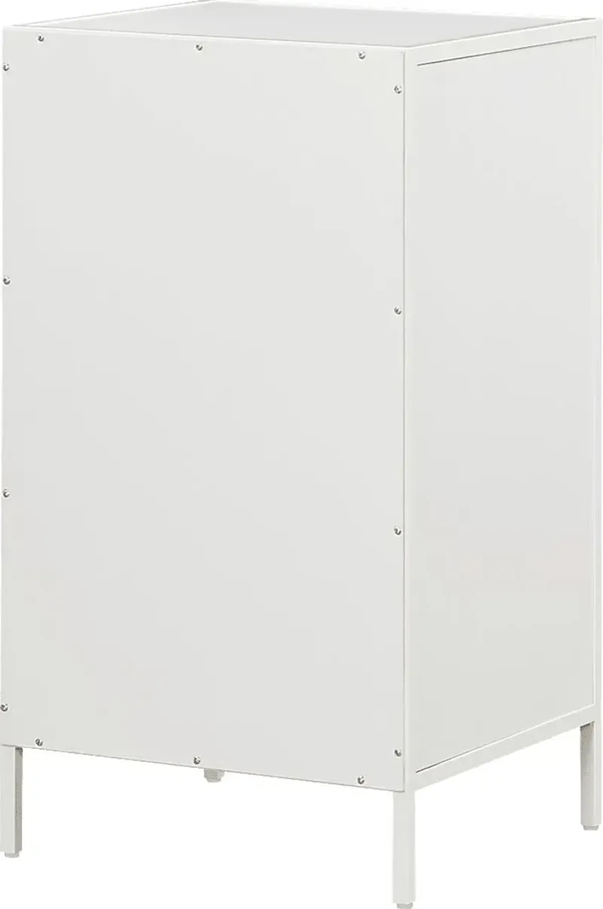 Uchea White File Cabniet