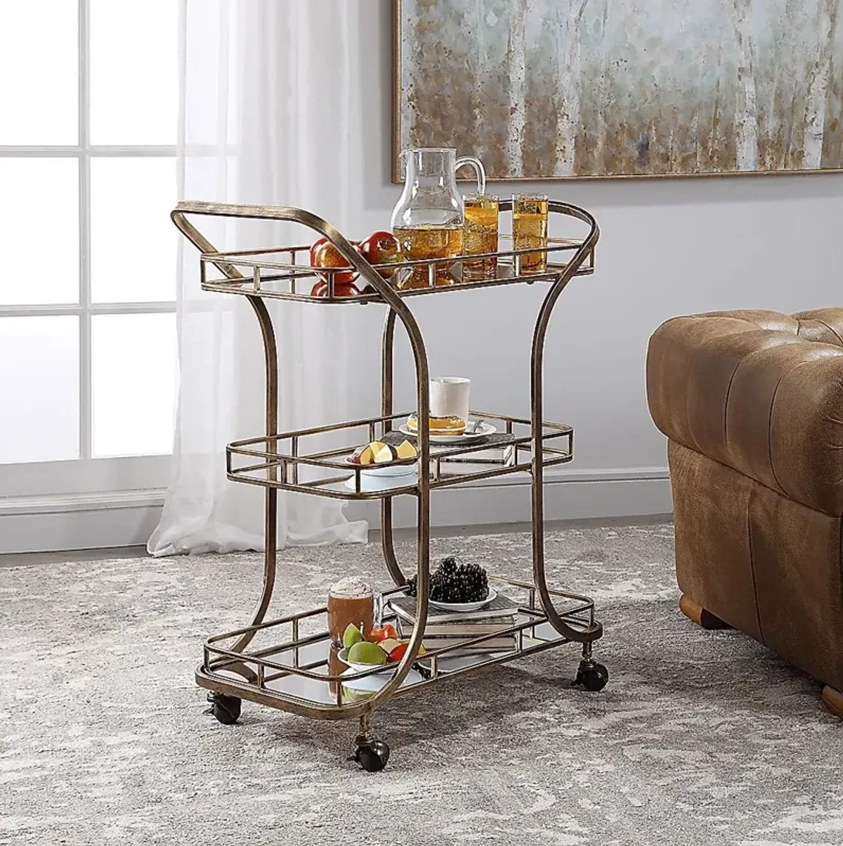 Kinoo Gold Bar Cart