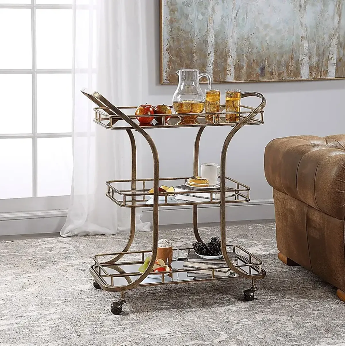 Kinoo Gold Bar Cart