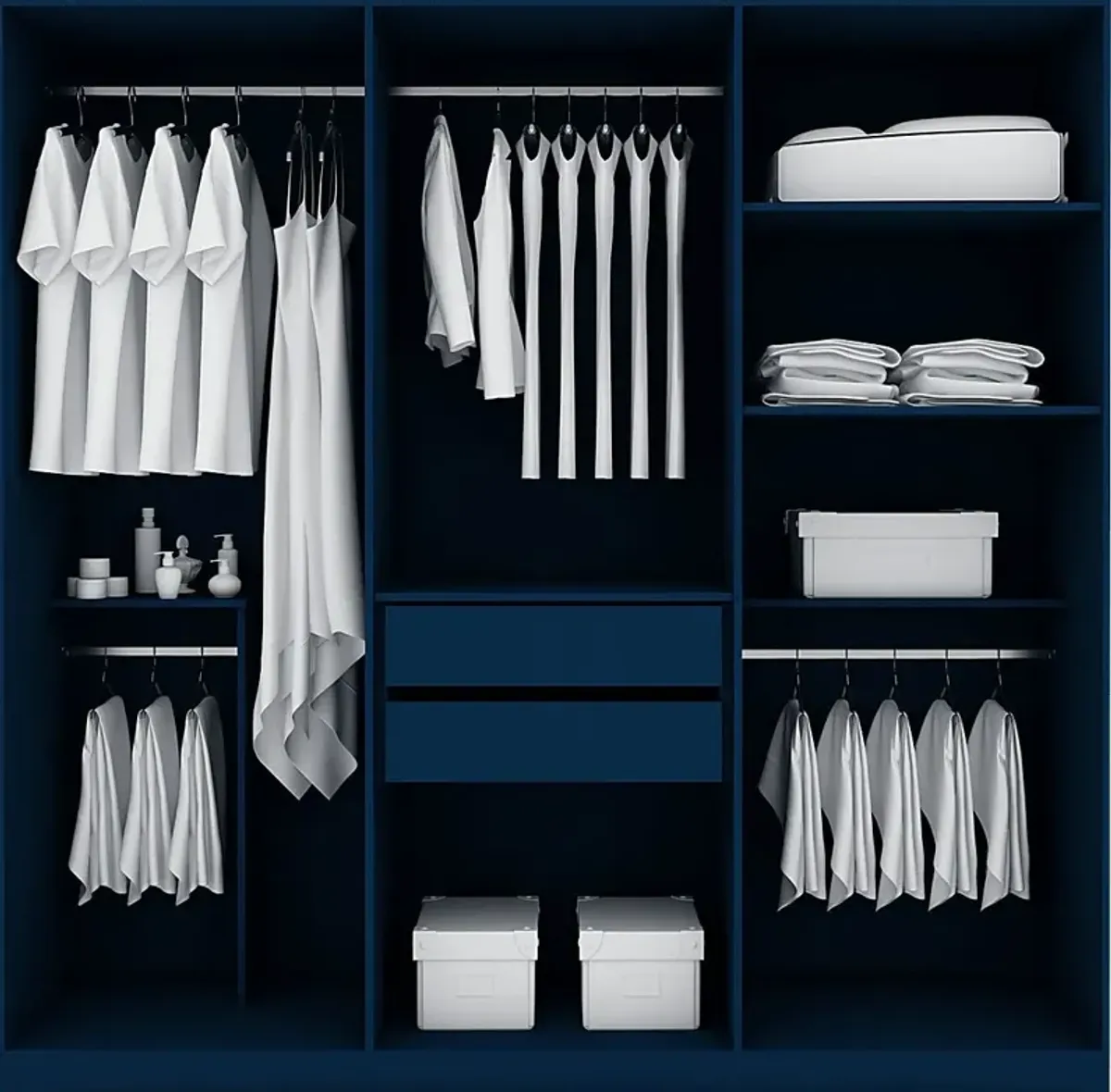 Lifehive Blue Storage Cabinet