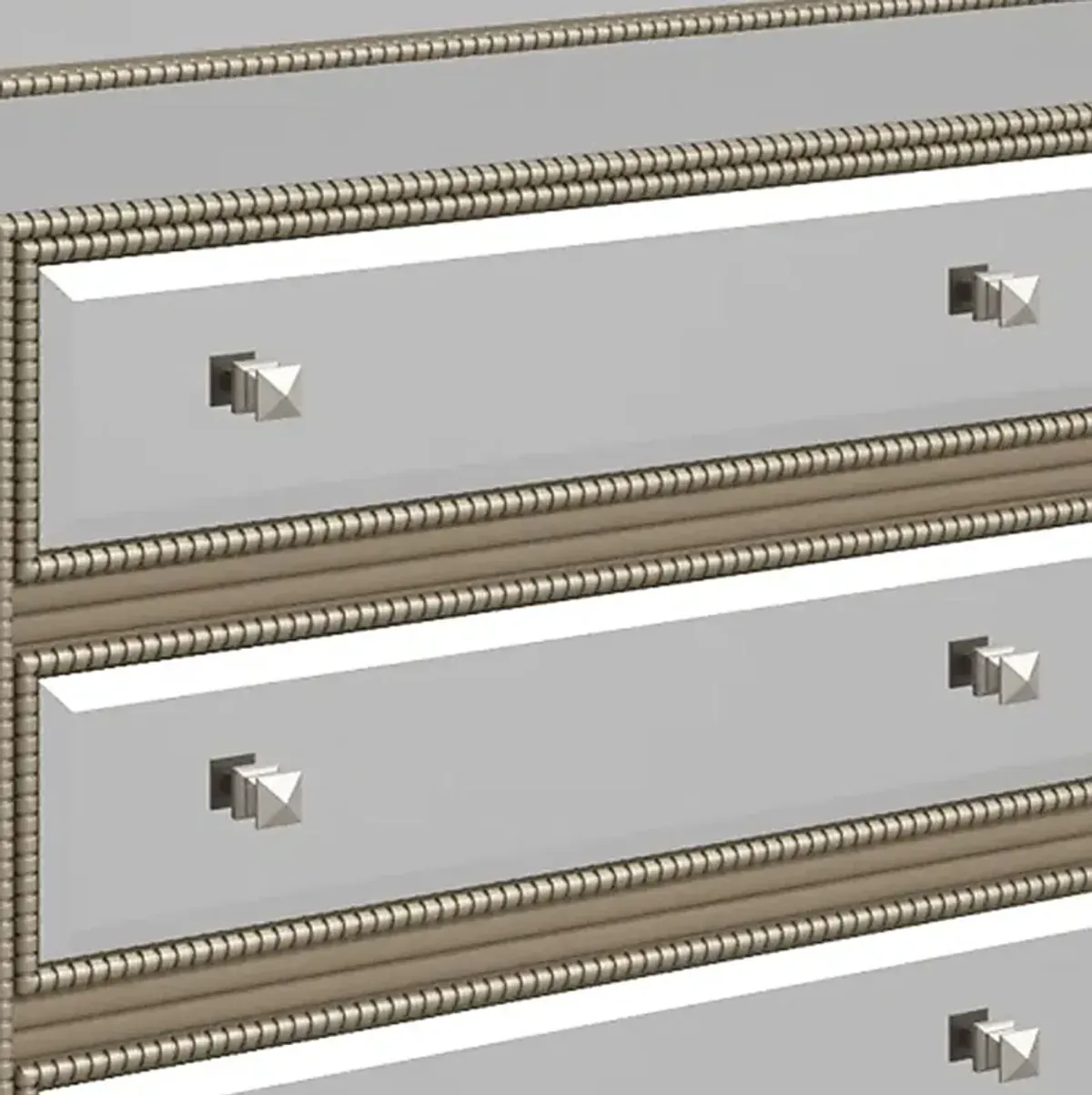 Corlina Beige Accent Cabniet