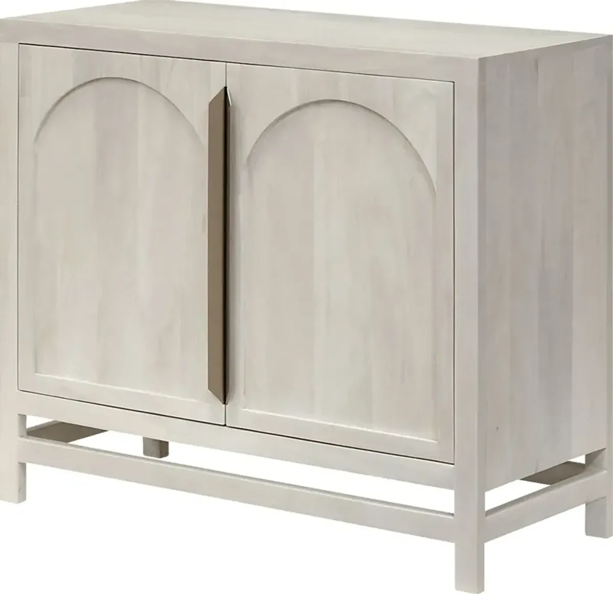 Ramiya White Accent Cabinet