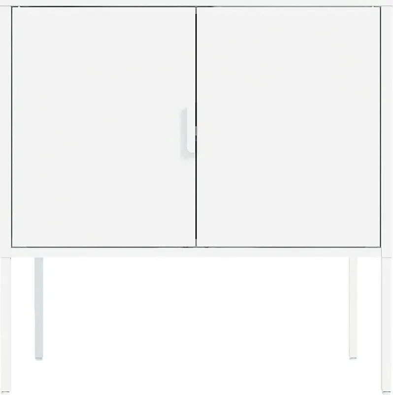 Kalispelly White Accent Cabinet