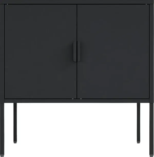 Kalispelly Black Accent Cabinet