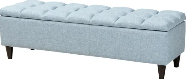 Berrycoms Light Blue Storage Bench