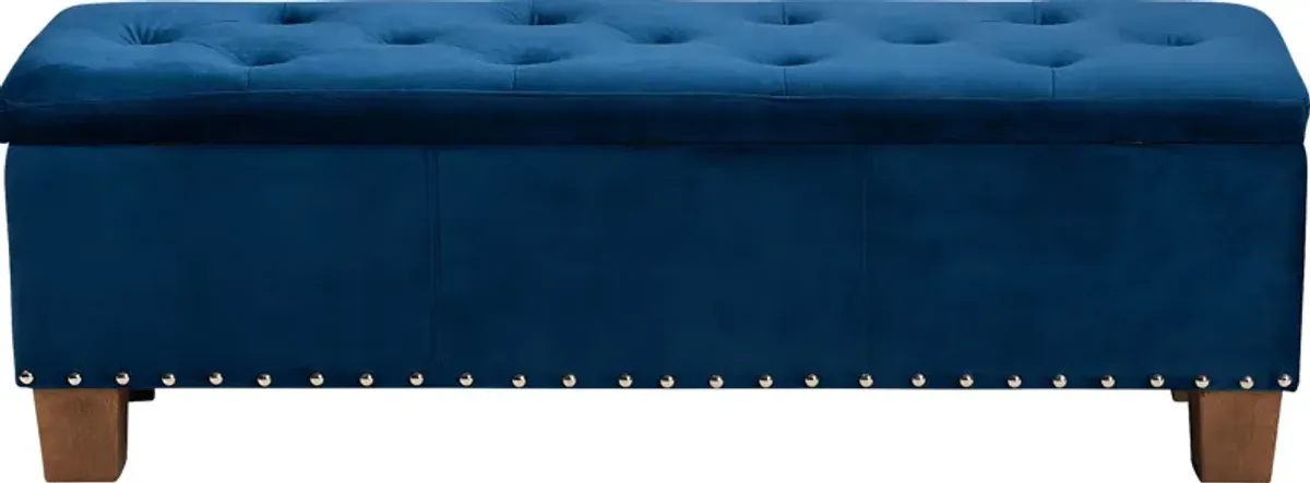 Arcanet Navy Storage Bench
