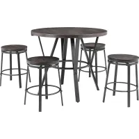Abgale Gray Dining Set