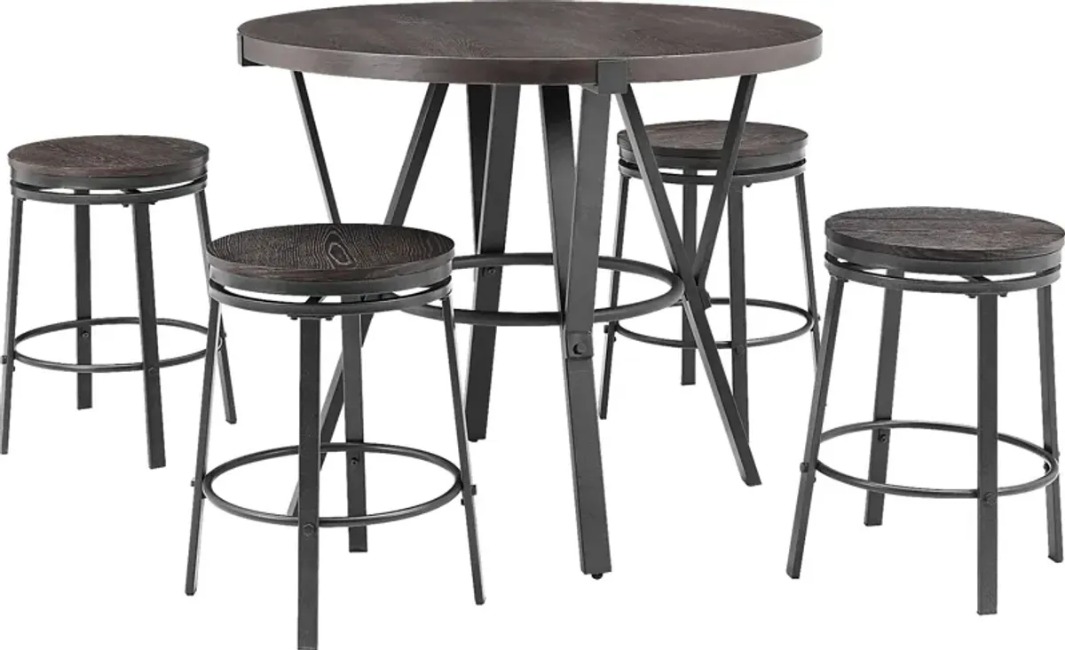 Abgale Gray Dining Set