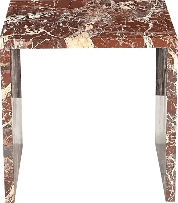 Conii Red Accent Table