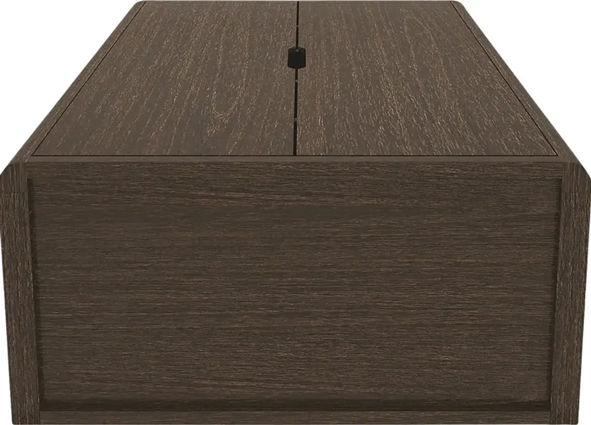 Shadebooks II Brown Storage Cabinet
