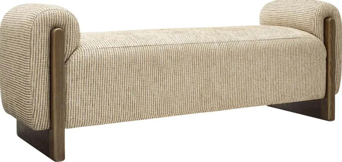 Gilde Brown Bench