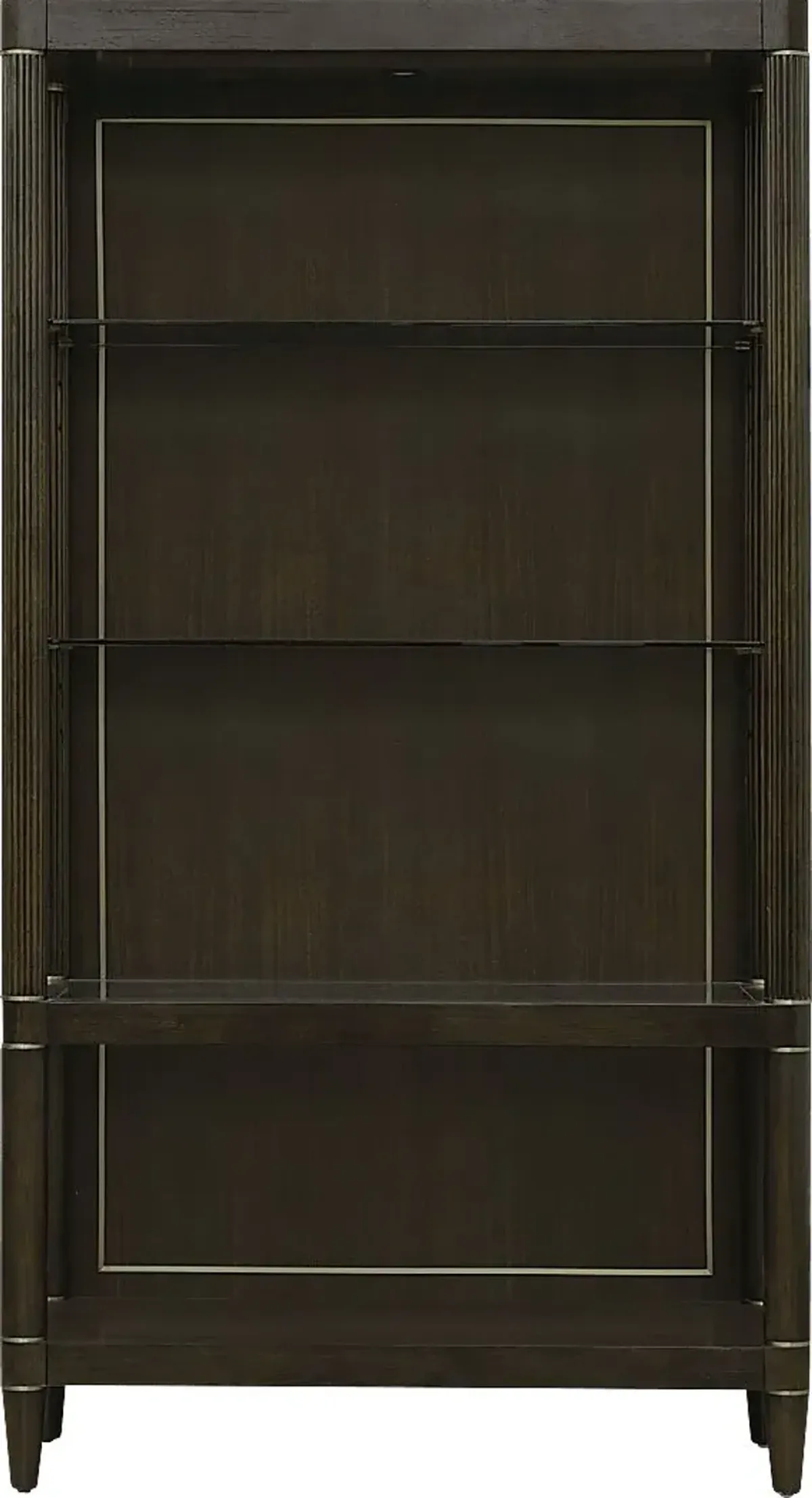 Acentube Brown Bookcase