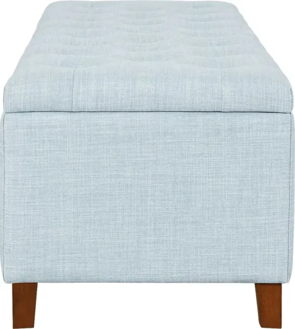 Cloudway Blue Storage Bench