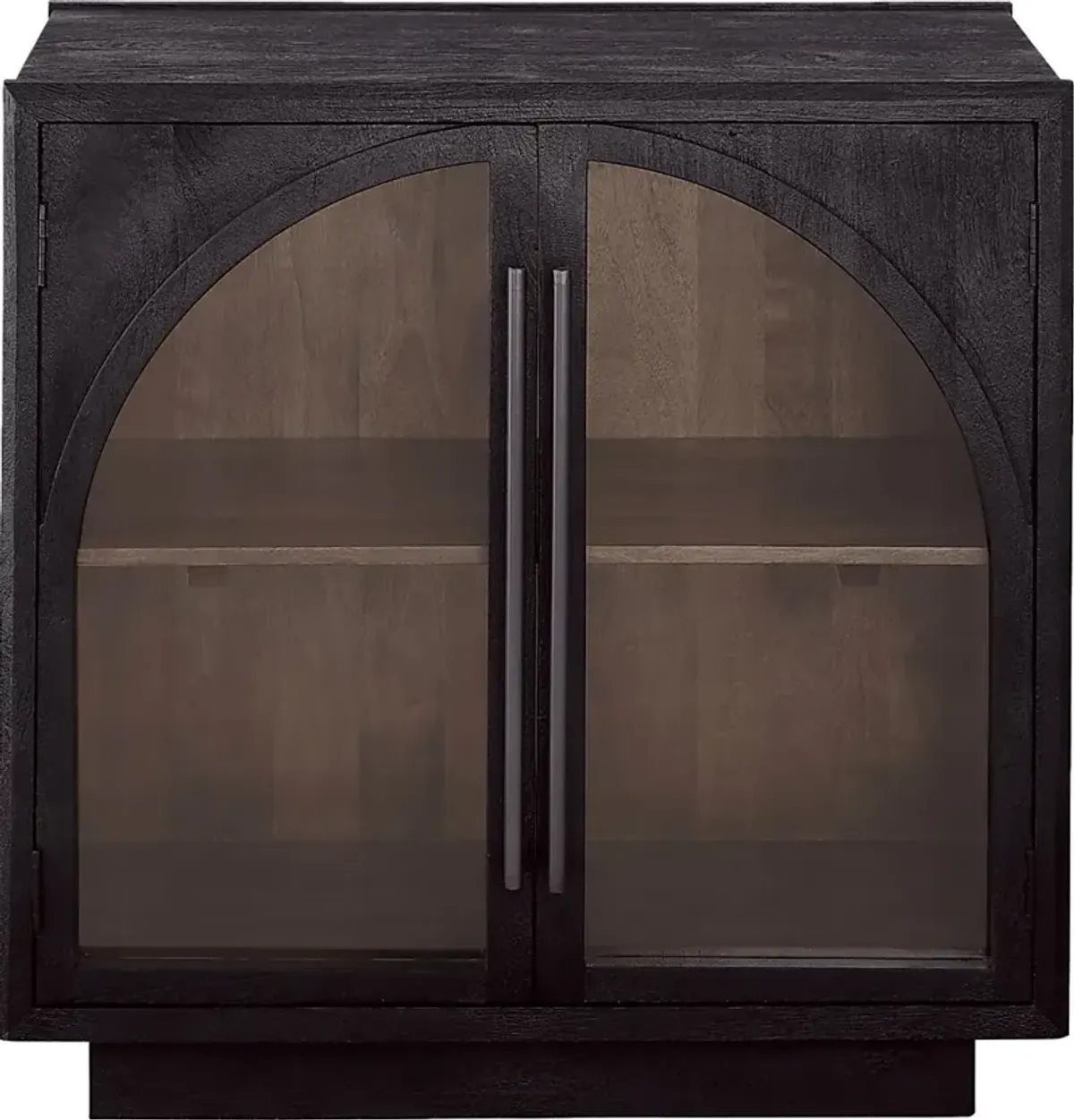 Tomanent Black Accent Cabinet