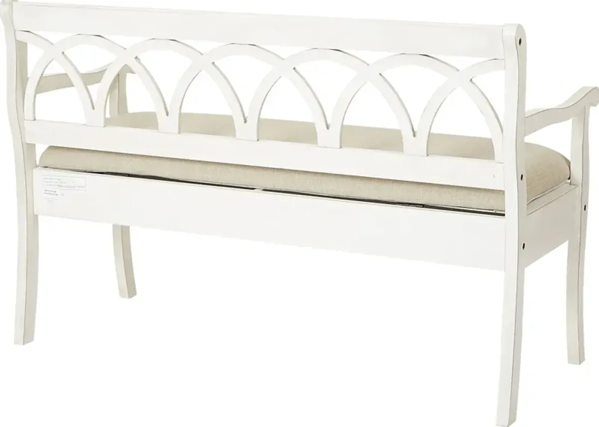 Arhun White Bench