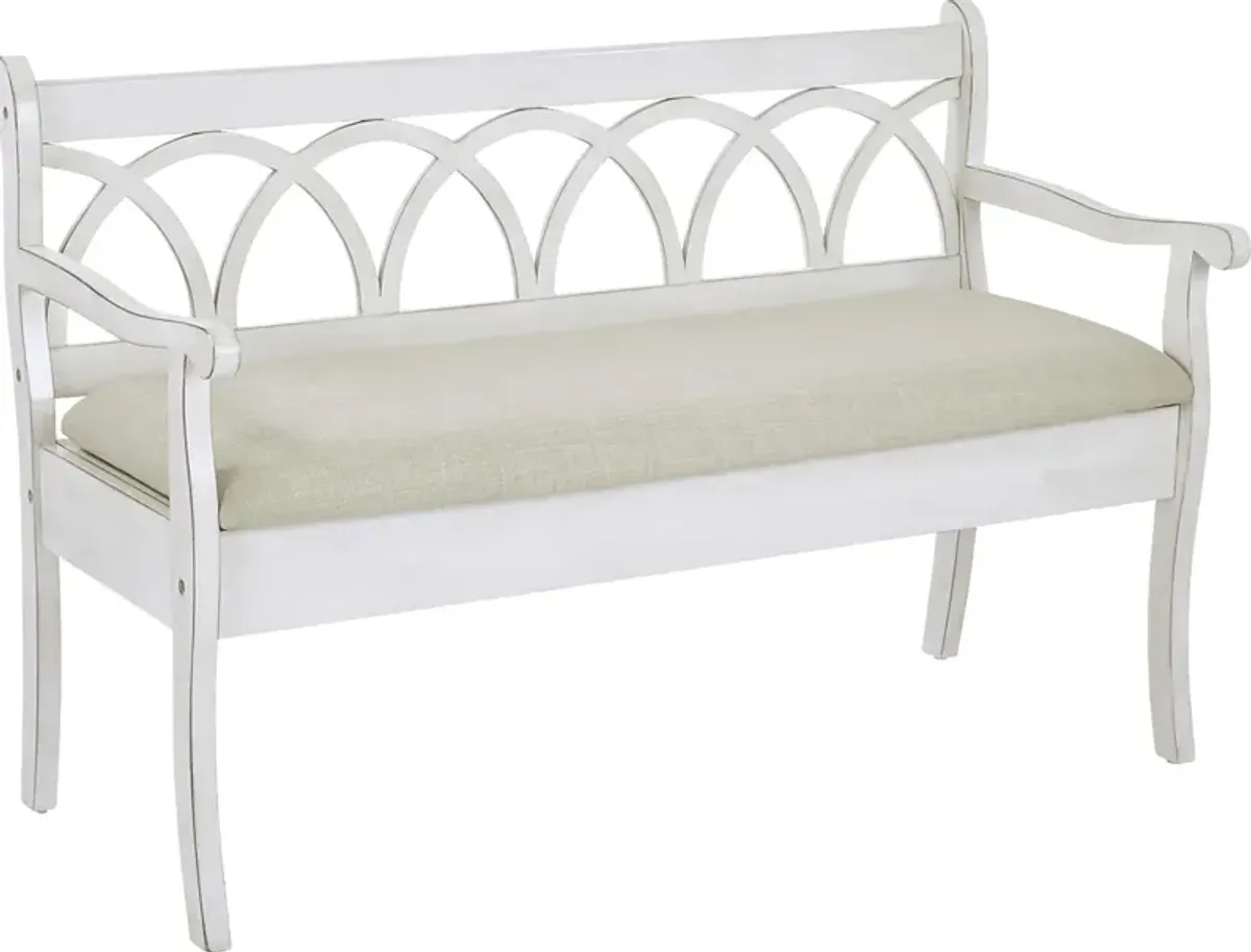 Arhun White Bench