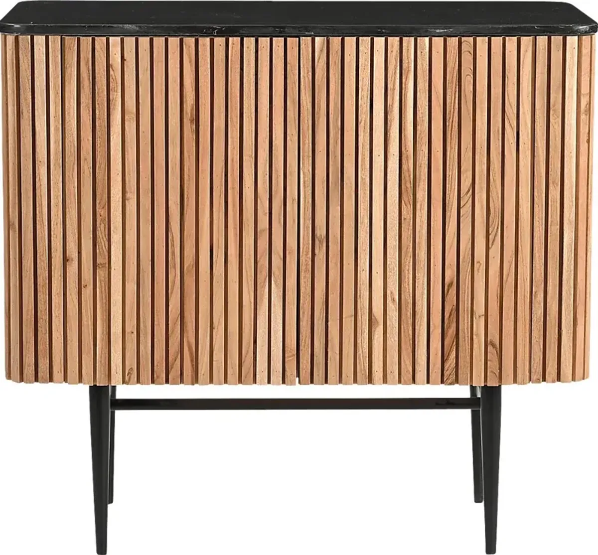Wentwirth Black Accent Cabinet