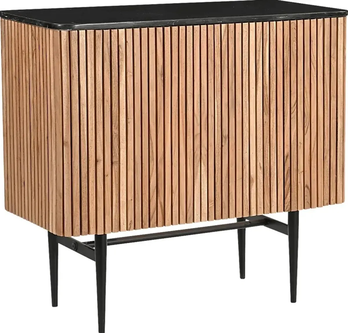 Wentwirth Black Accent Cabinet
