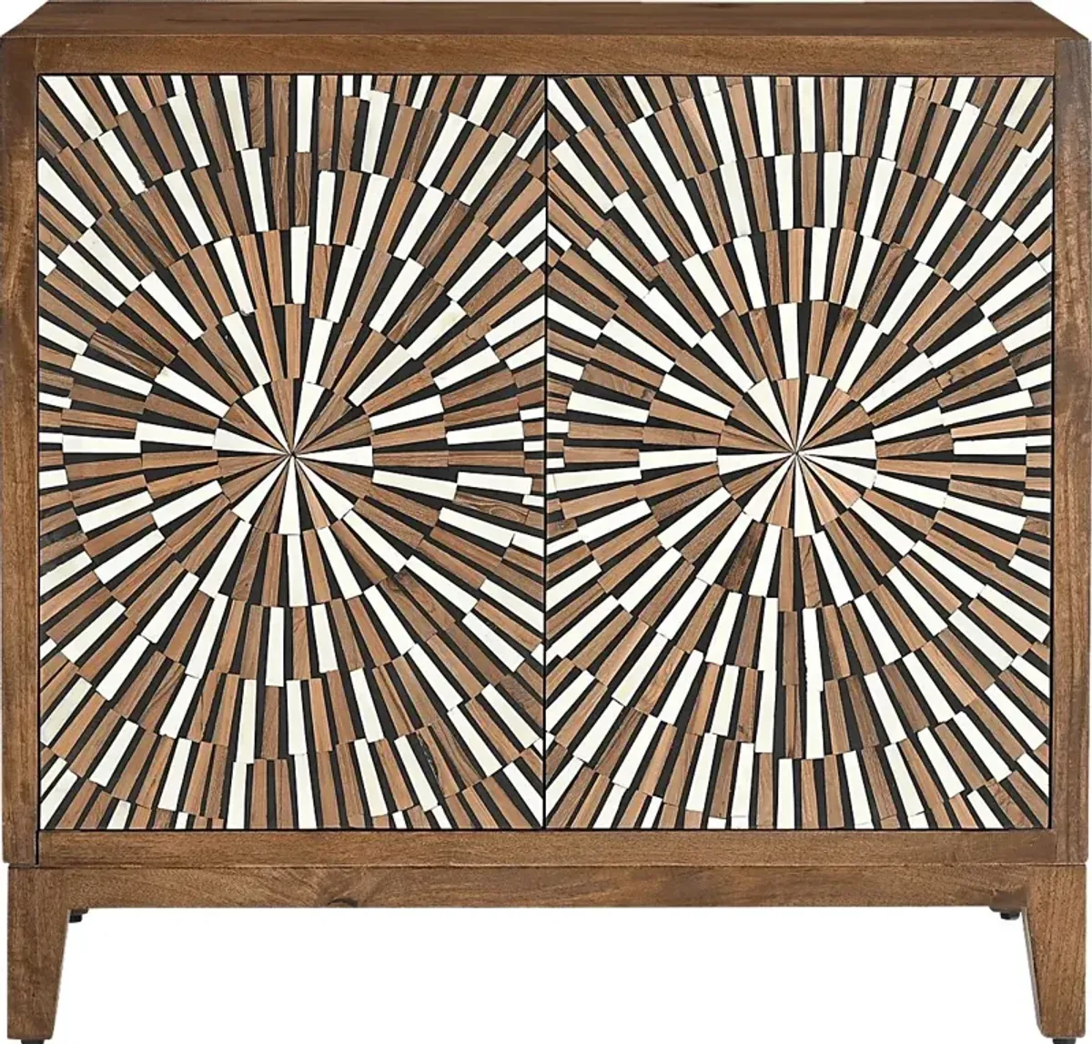 Darque Natural Accent Cabinet