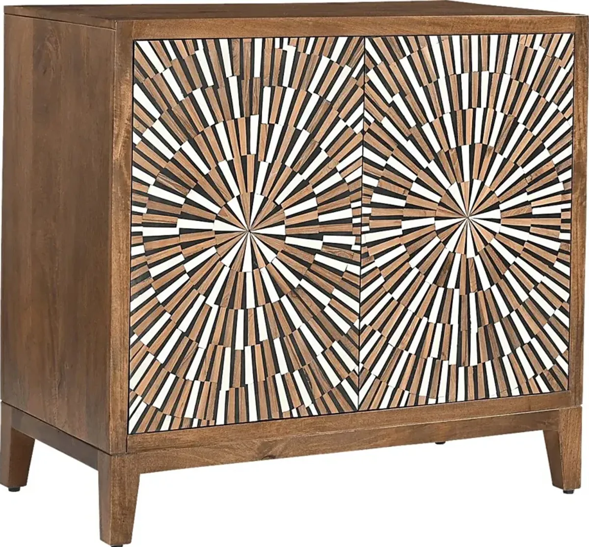 Darque Natural Accent Cabinet