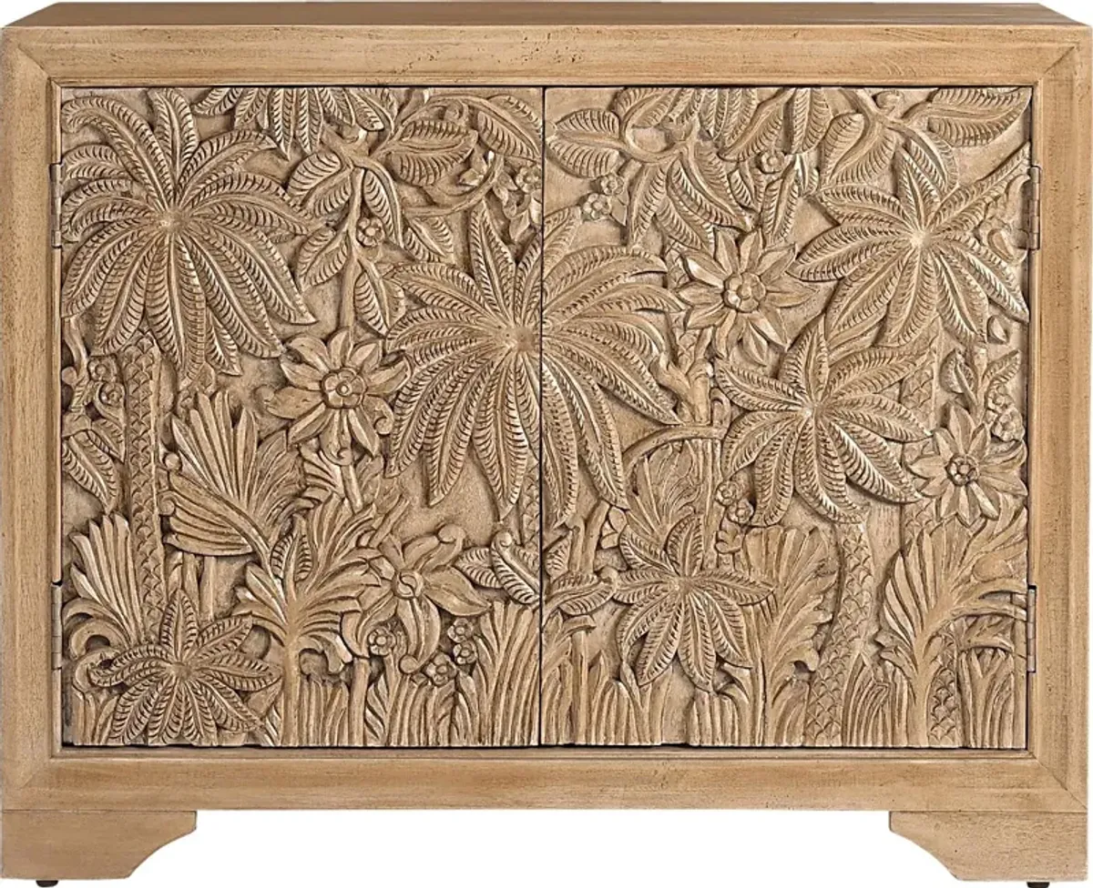 Croatan Natural Accent Cabinet