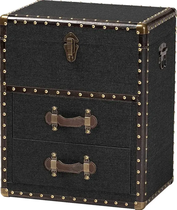 Meriwethery Black Storage Cabinet