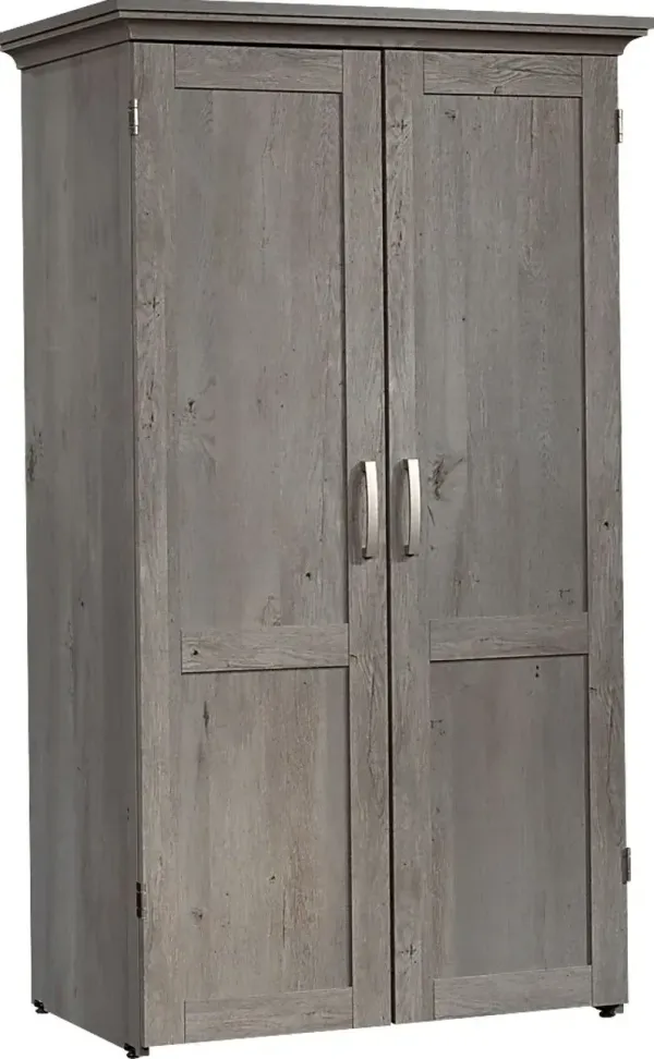 Clarendony Gray Storage Cabinet
