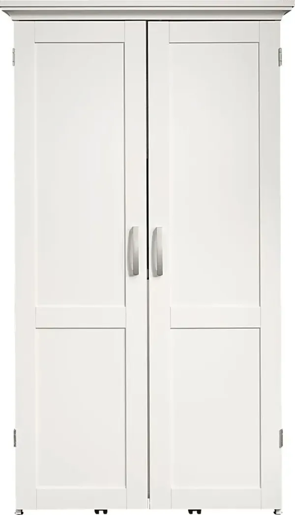 Clarendony White Storage Cabinet