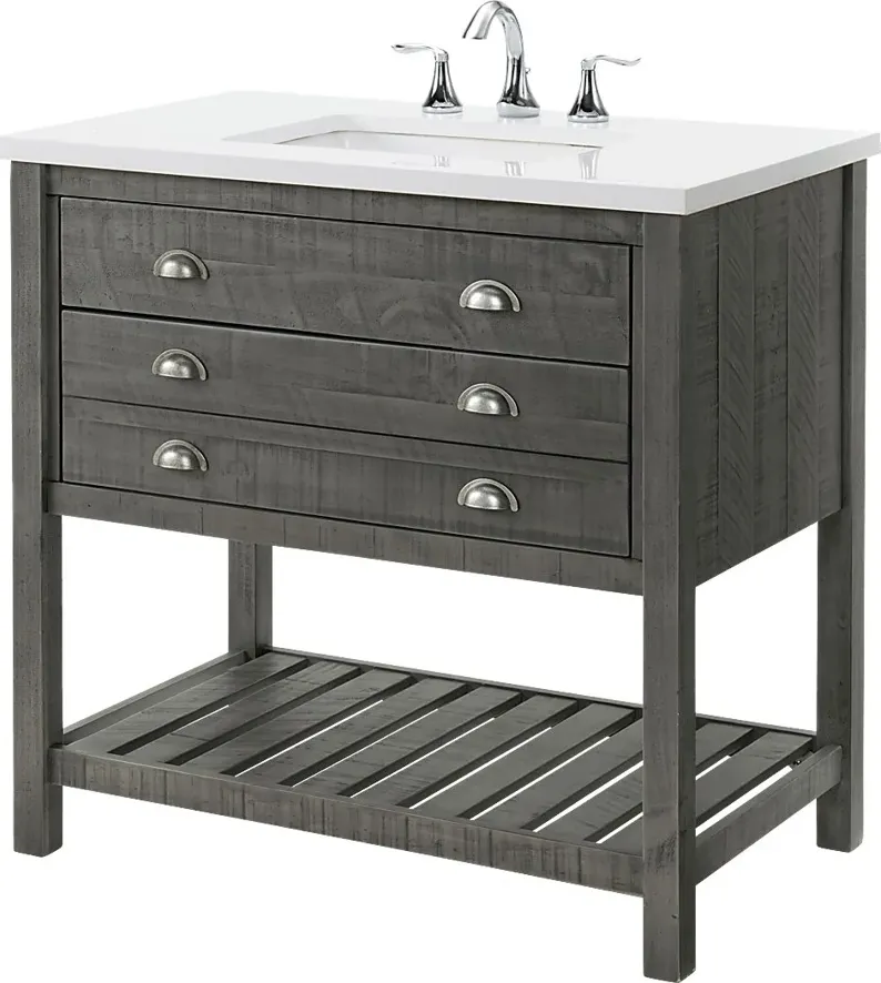 Anaar Gray Bathroom Vanity