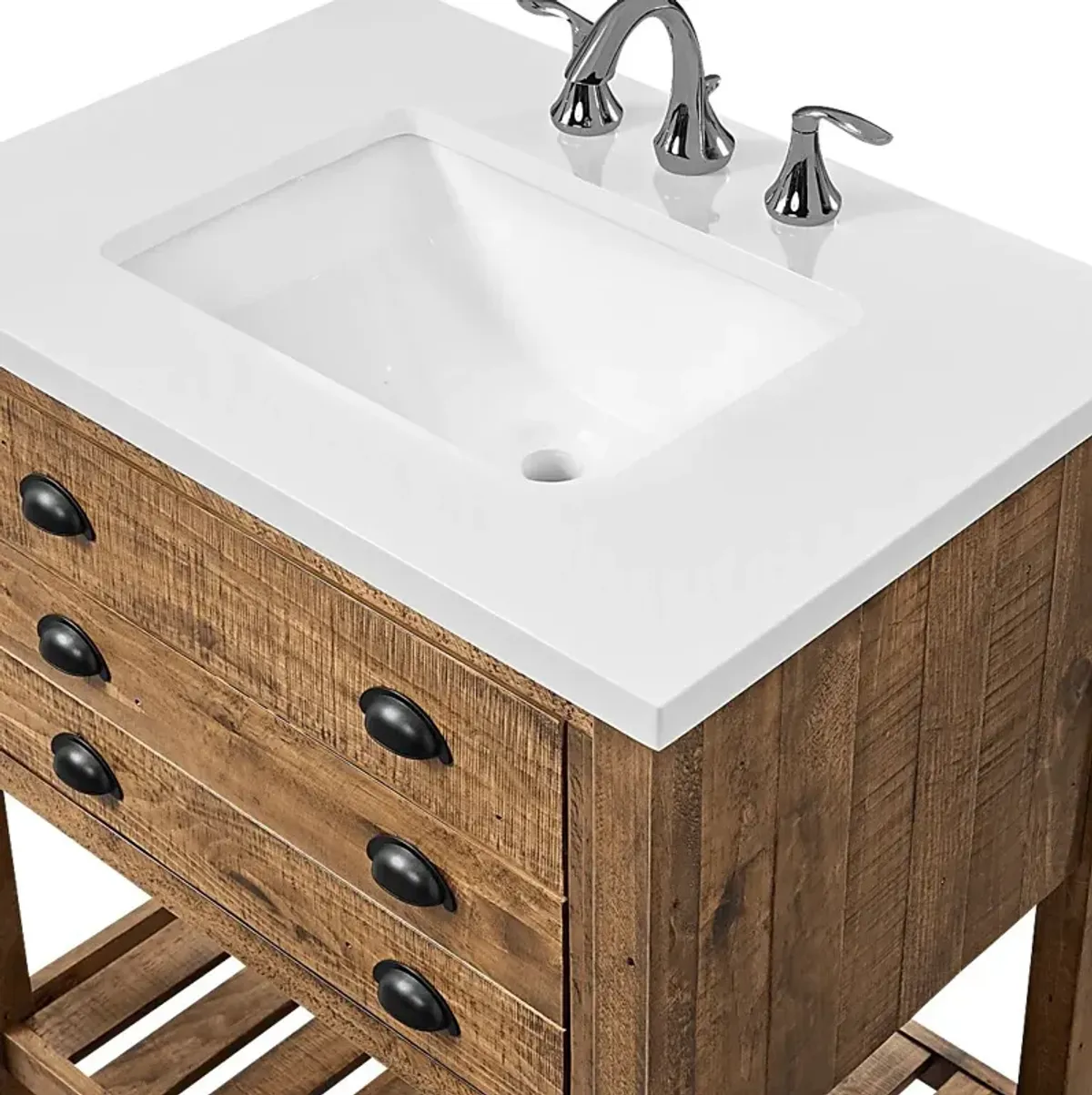 Anaar Brown Bathroom Vanity