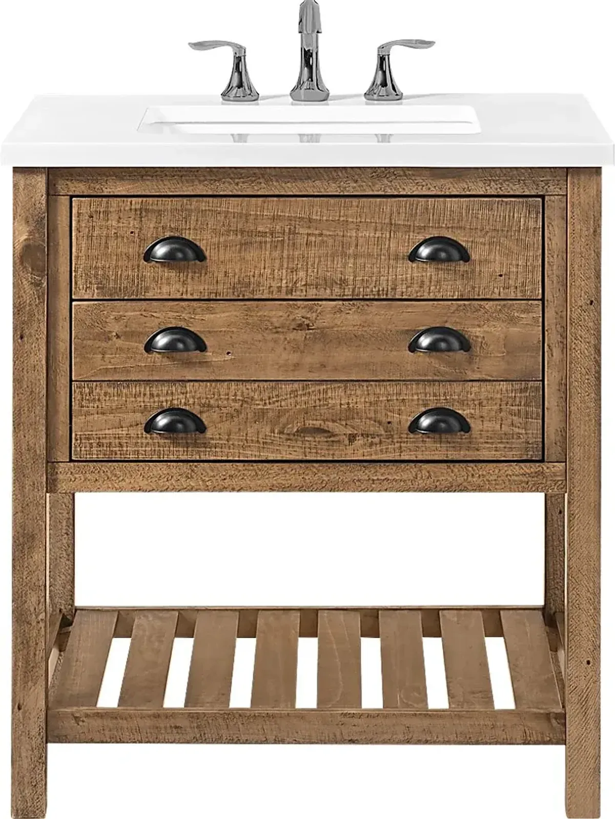 Anaar Brown Bathroom Vanity