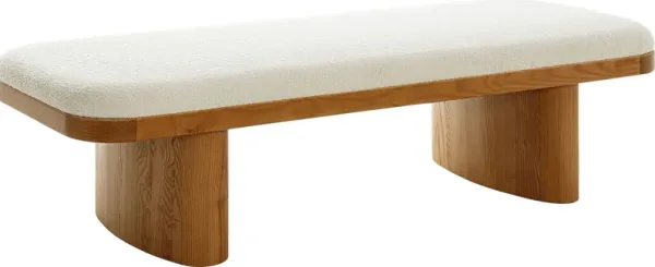 Lurene II Cream Bench