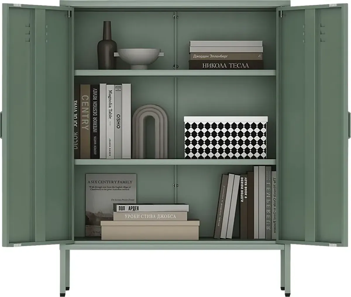 Hebnigan Green Accent Cabinet