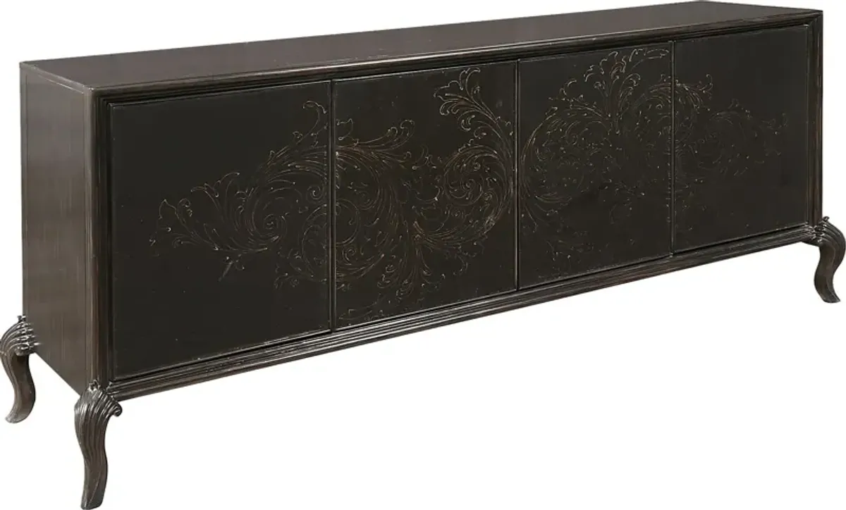 Robeline Black Credenza