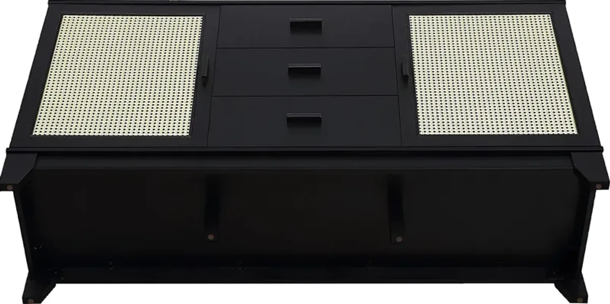 Gansons Black Sideboard
